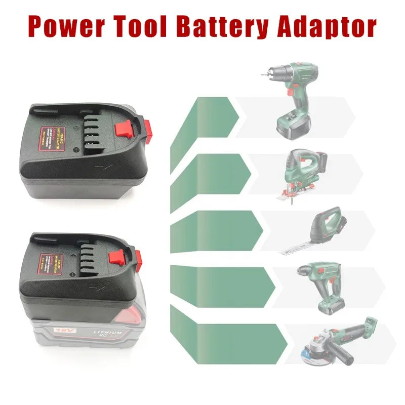 Milwaukee M18 to Bosch PBA 18V Battery Adapter Converter Battery Adapter Babs