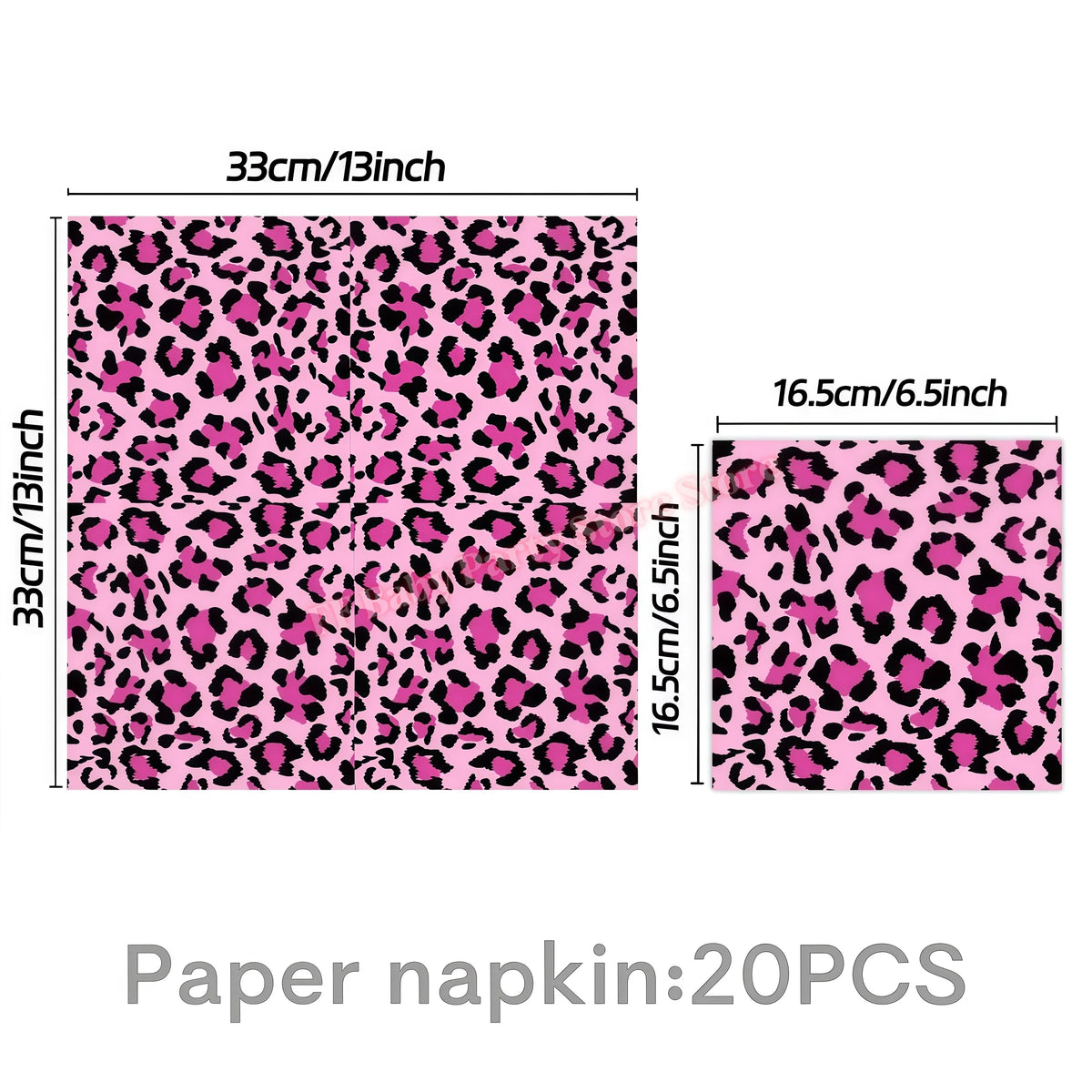 Leopard Print Birthday Party Supplies – Plates, Cups & Decor