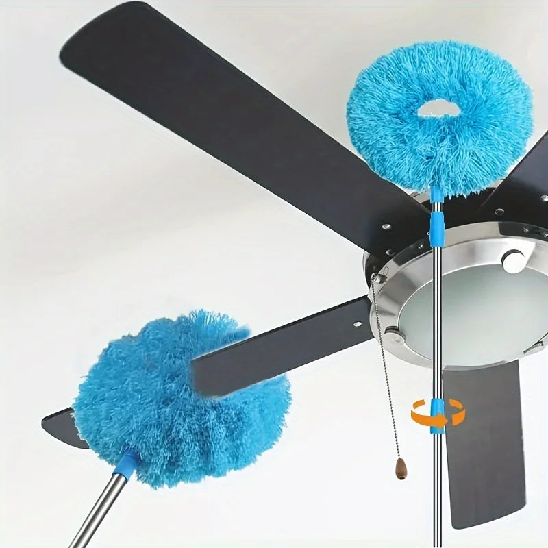 Microfiber Telescopic Duster – Washable, Reusable, Extendable Telescopic Duster Babs