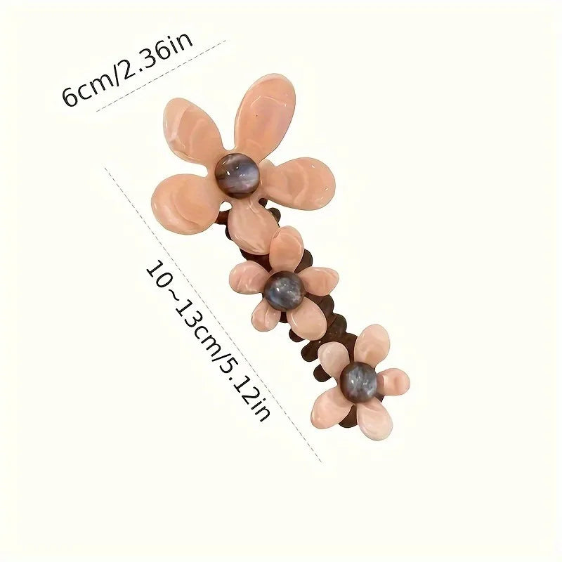 Pearl Flower Bubble Braid Hairband | Elastic Hair Accessories Elastic Hair Band Babs