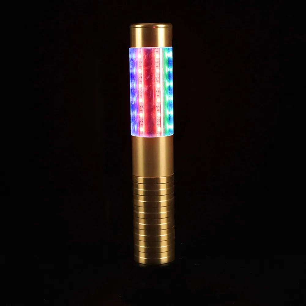 Rechargeable LED Strobe Baton Light – Gold & Silver Party LED Strobe Baton Babs Style 4