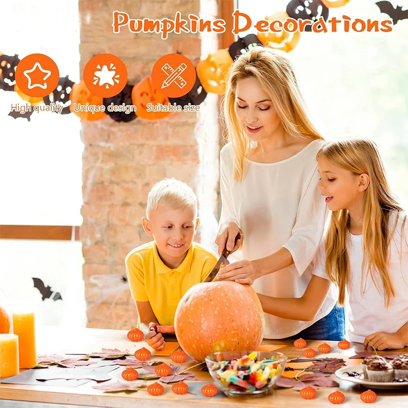 Mini Artificial Pumpkins 10/20 Pcs – Fall & Harvest Home Decor Artificial Pumpkin Decor Babs
