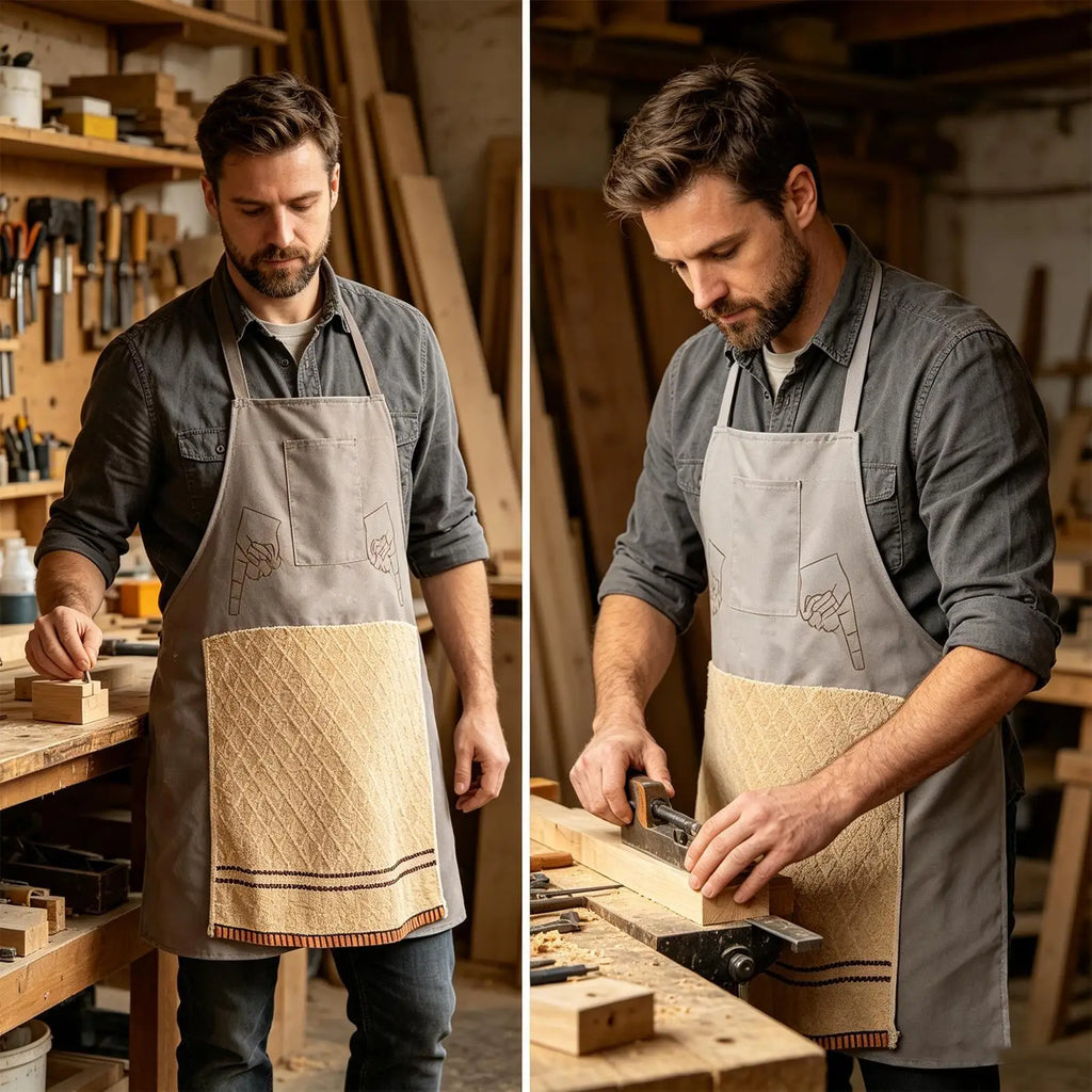 Funny Prank Apron with Surprise Pocket – Unisex Chef Gift Novelty Chef Apron Babs