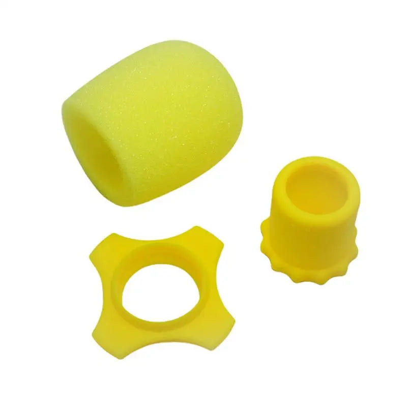 Universal Foam Mic Windscreen & Microphone Protector Sleeve Mic Windscreen Babs Yellow