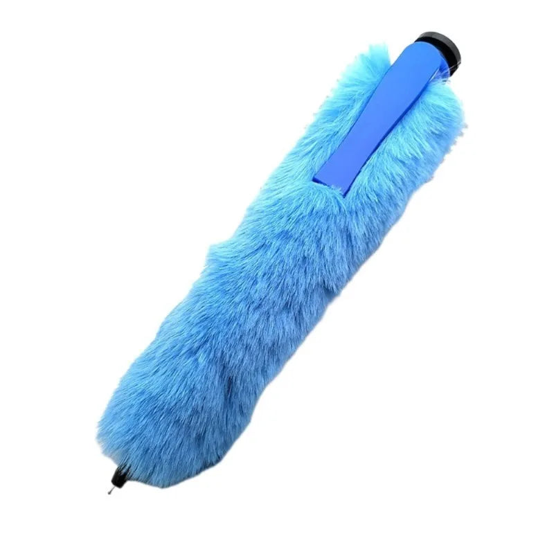 28.5cm Giant Plush Ballpoint Pen – Oversized Novelty Writing Pen Novelty Ballpoint Pen Babs Blue