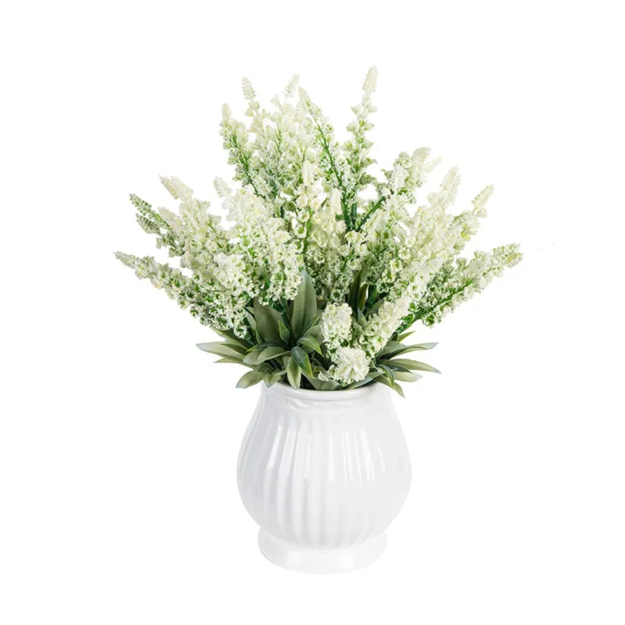 Artificial Lavender Bouquet – Wedding & Home Décor Flower Artificial Flower Bouquet Babs