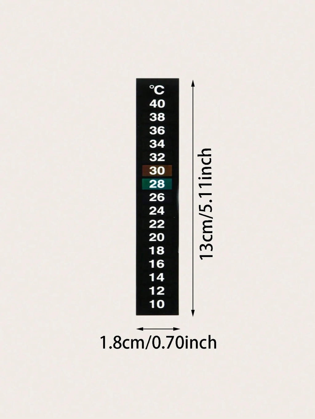 Aquarium Temperature Gauge Sticker | Fish Tank Thermometer Aquarium Thermometer Babs