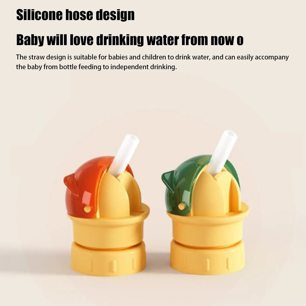 Kids Silicone Bottle Spout Straw Adapter – Leak-Proof & Universal Bottle Straw Adapter Babs