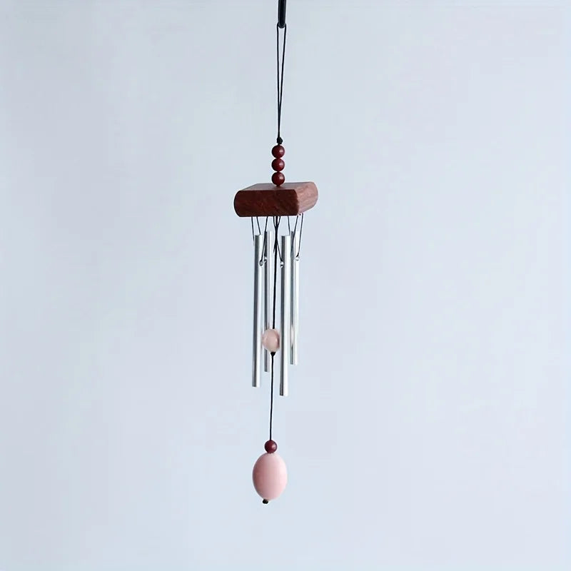 Wooden Wind Chime Pendant – Home, Door & Car Décor Gift Wind Chime Pendant Babs Vermilion