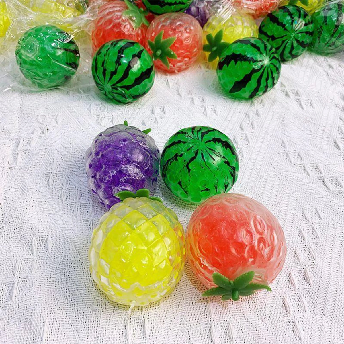 Fruit Squishy Squeeze Ball – Sensory Fidget Toy for Kids Squishy Fidget Toy Babs