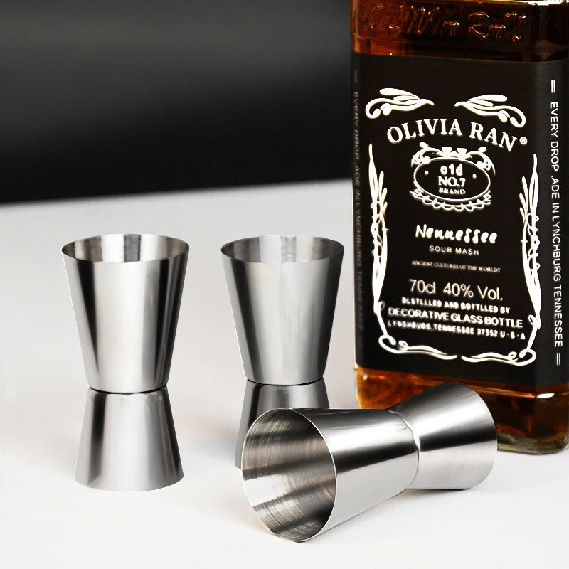 Stainless Steel Dual Shot Cocktail Jigger – Bar Measure Cup Cocktail Jigger Babs