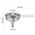 Stainless Steel Mini Funnel – Hangable Food-Grade Kitchen Tool Kitchen Funnel Babs 1pcs