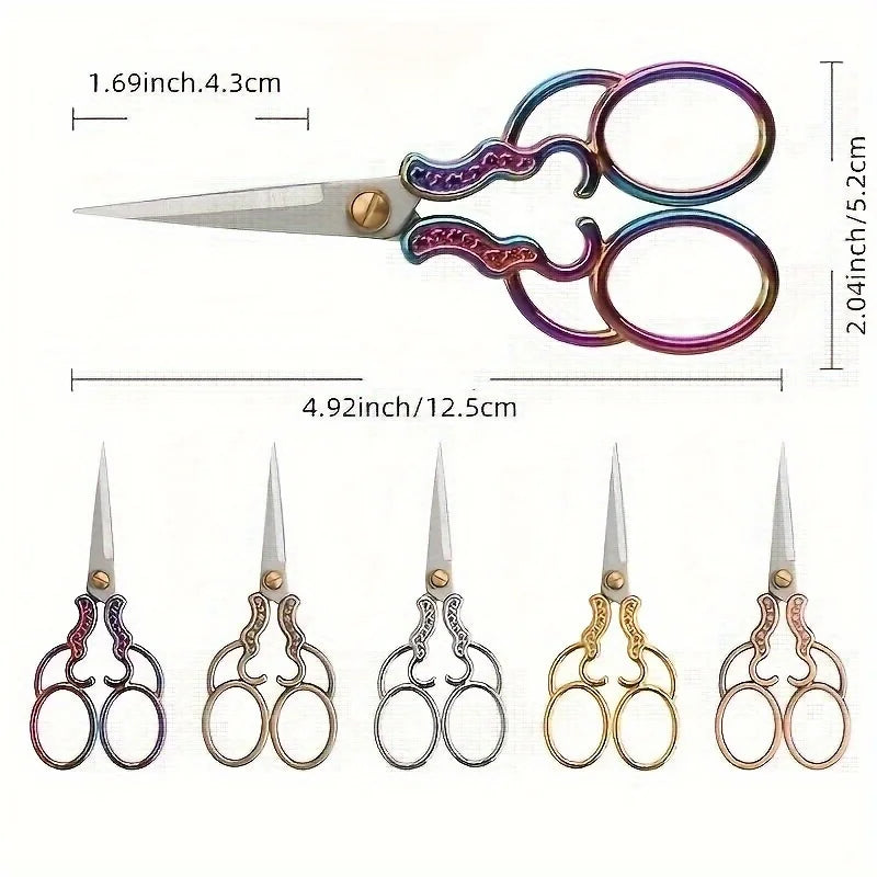 Antique Metal Craft Scissors – Embroidery, Nail & Paper Cut Craft Scissors Babs