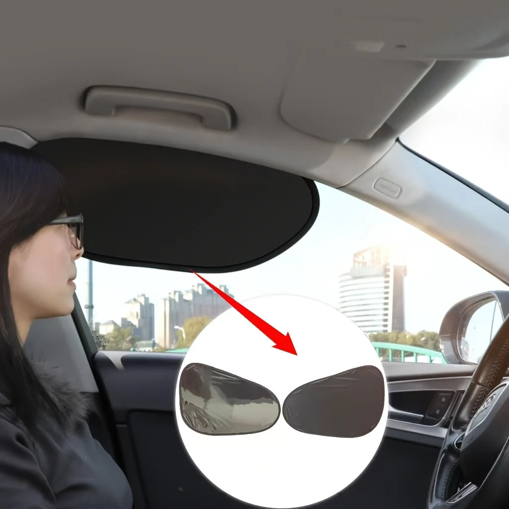 Car Side Window Sun Shade – Heat Blocking Cooling Curtain Car Window Sun Shade Babs