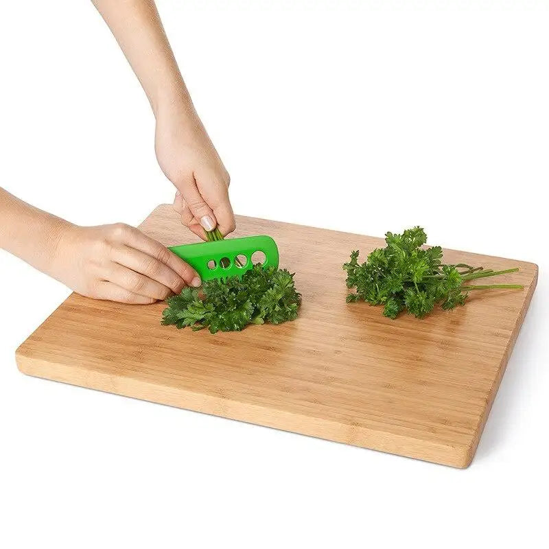 Herb & Kale Leaf Stripper Comb | Kitchen Vegetable Peeler Tool Herb Leaf Stripper Babs