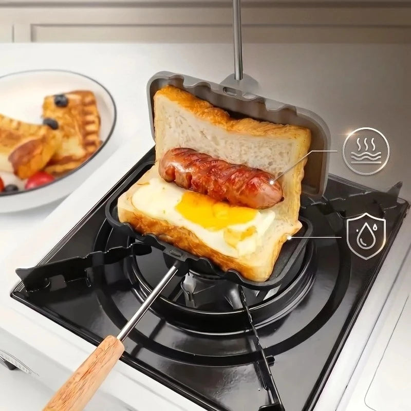 Non-Stick Double-Sided Aluminum Sandwich Maker Pan Sandwich Maker Pan Babs