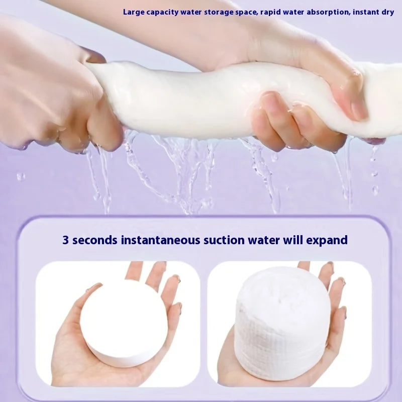 10pc Disposable Compressed Travel Towels – Quick-Dry & Thickened Disposable Travel Towels Babs
