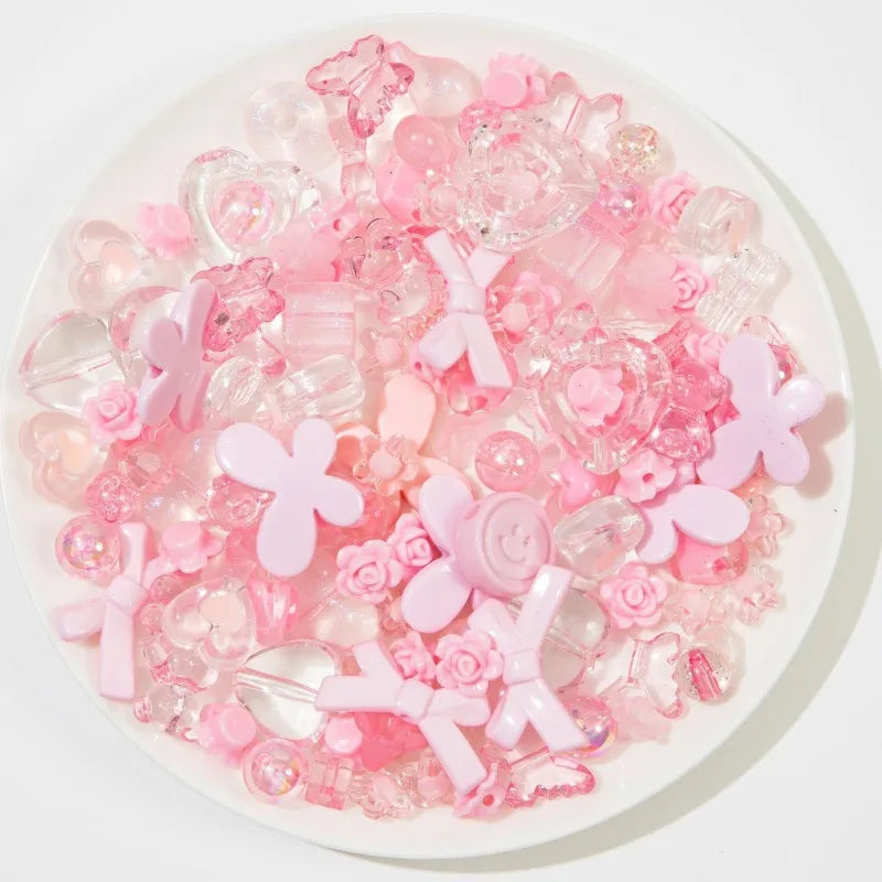 Mixed Acrylic Loose Beads – DIY Bracelet & Jewelry Making Kit DIY Jewelry Beads Babs