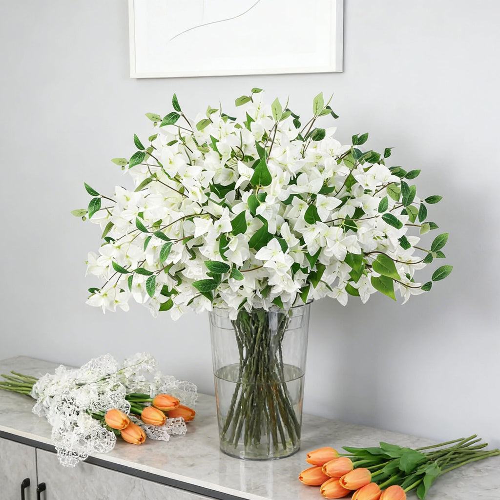 Artificial Silk Rose Triangle Bouquet | Wedding & Home Décor Artificial Flower Bouquet Babs