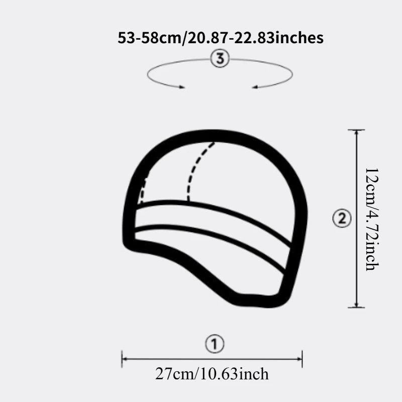 Moisture-Wicking Skull Cap – Breathable Cycling Hat Unisex Cycling Skull Cap Babs