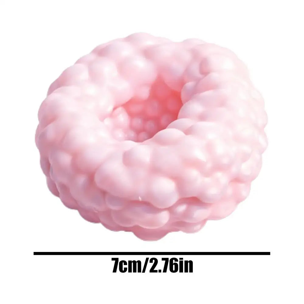 Crunchy Stress Ball – Sand-Filled Squeeze Toy for Focus & Calm Fidget Stress Ball Babs Pink 1pcs