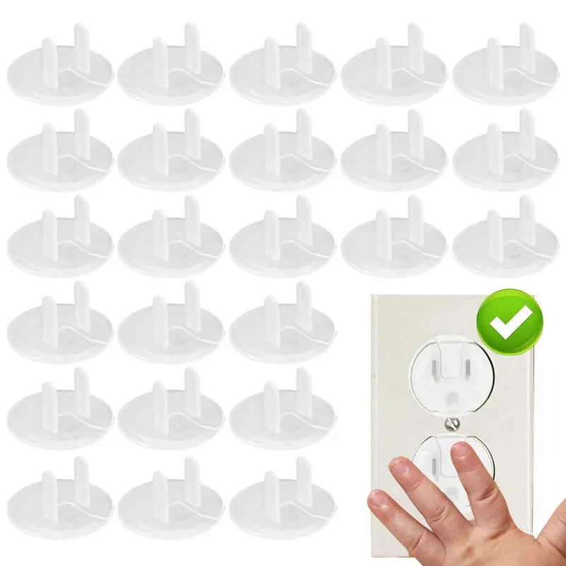 10-Pack Childproof Outlet Covers – Baby Safety Socket Protectors Baby Safety Cover Babs