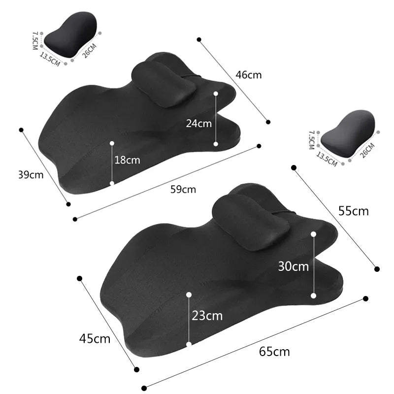 Memory Foam Multifunctional Pillow – Lumbar & Back Support Memory Foam Pillow Babs