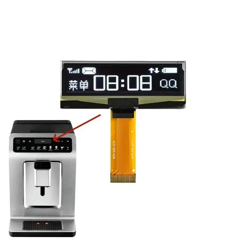 2.23" OLED LCD Replacement Screen for Krups EA89 Series LCD Replacement Screen Babs