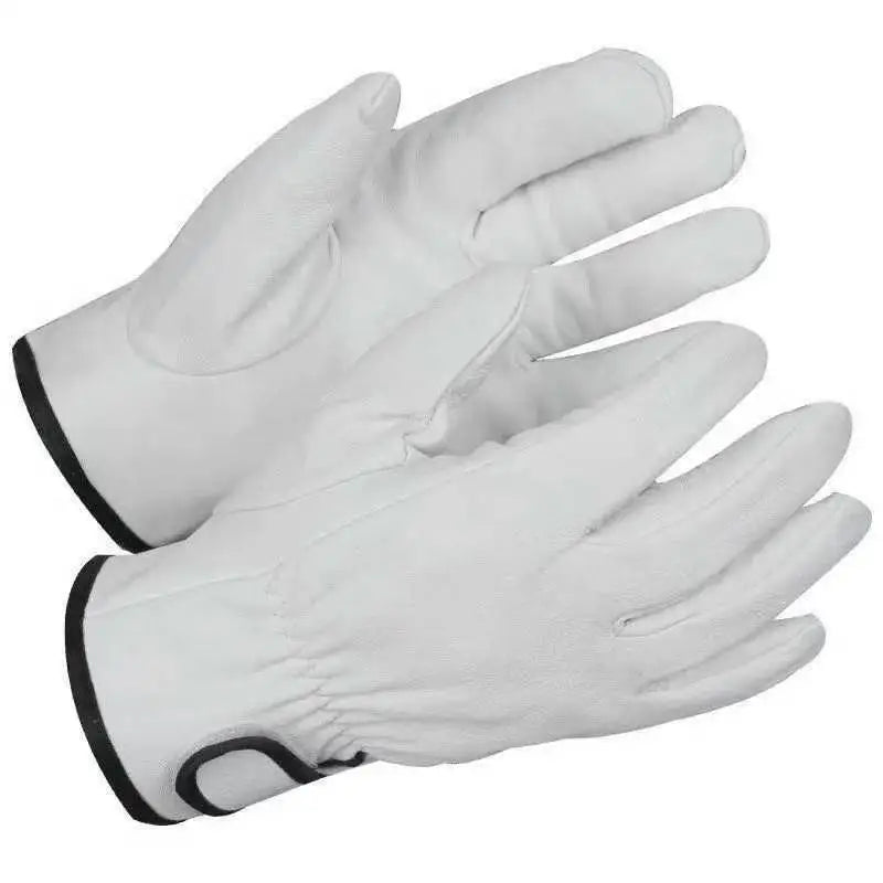 Sheepskin Leather Work Gloves – Welding, Garden & Motorcycle Leather Work Gloves Babs