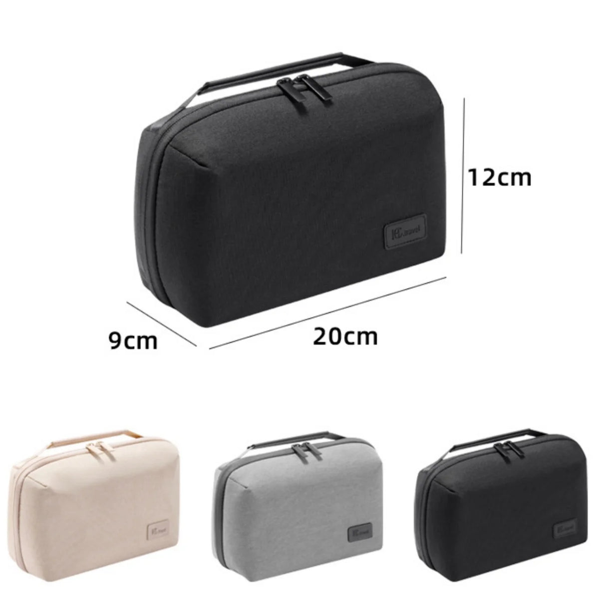 Electronics Organizer Travel Case | Water-Resistant Tech Pouch Electronics Travel Organizer Babs