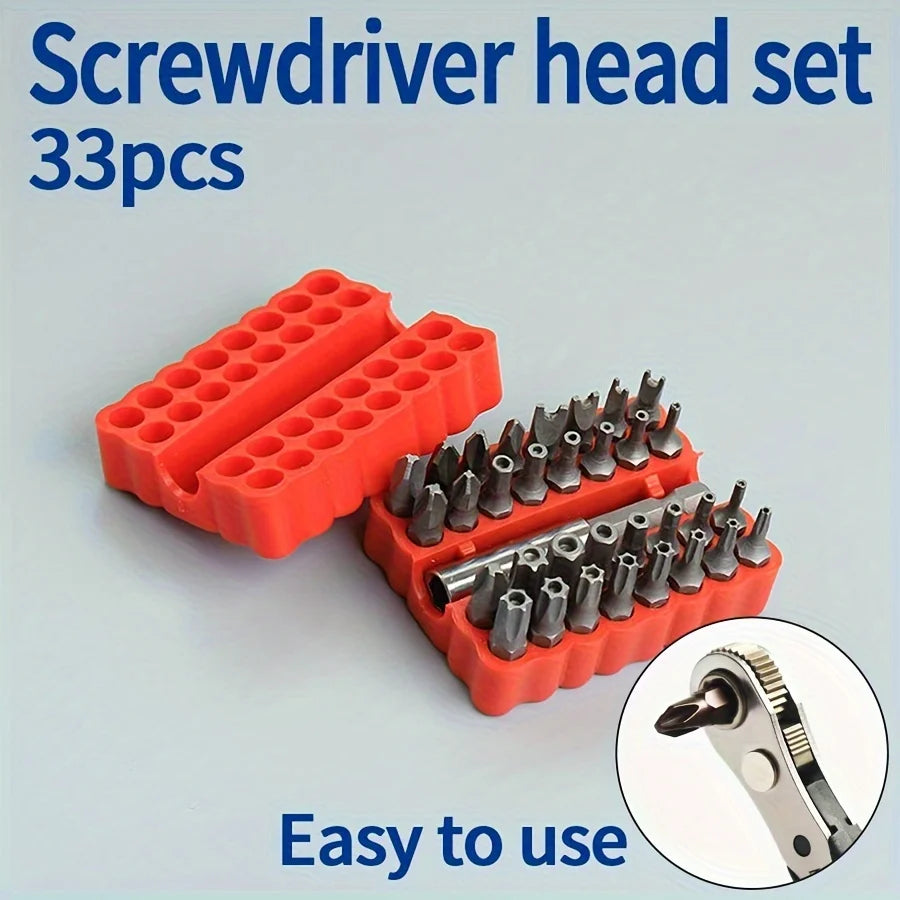 36-Tooth Mini Ratchet Screwdriver Set – 34Pc Precision Kit Precision Tool Set Babs