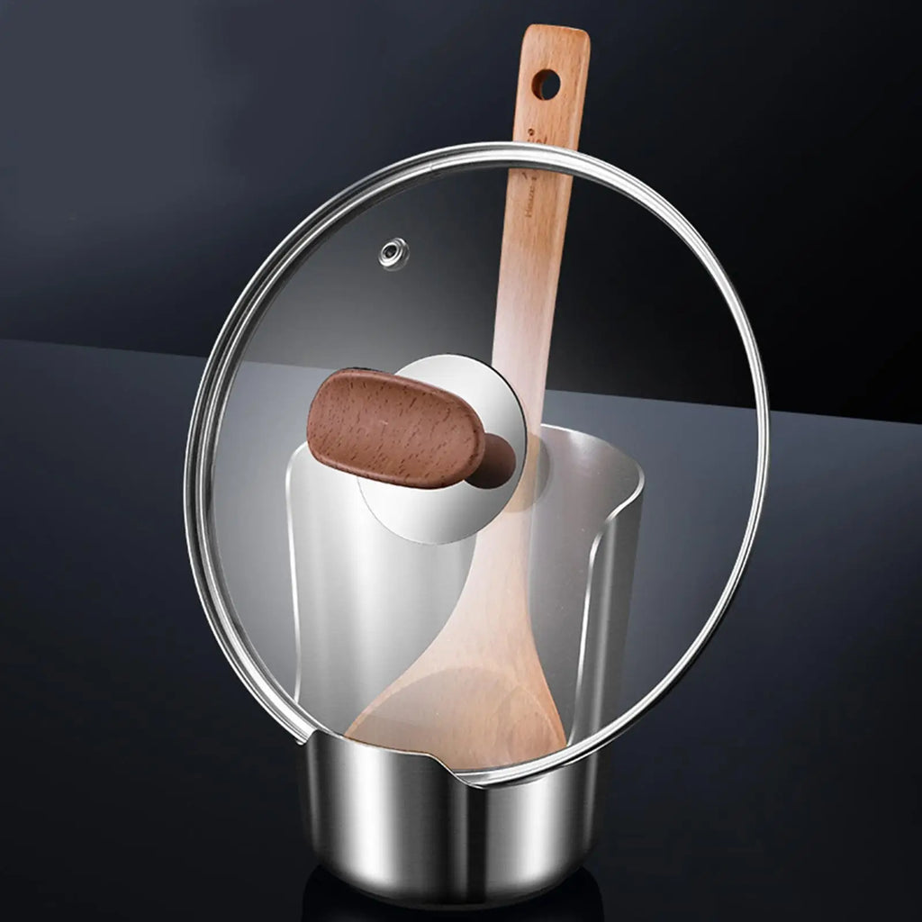 Stainless Steel Lid & Utensil Holder – Kitchen Organizer Rack Utensil & Lid Holder Babs