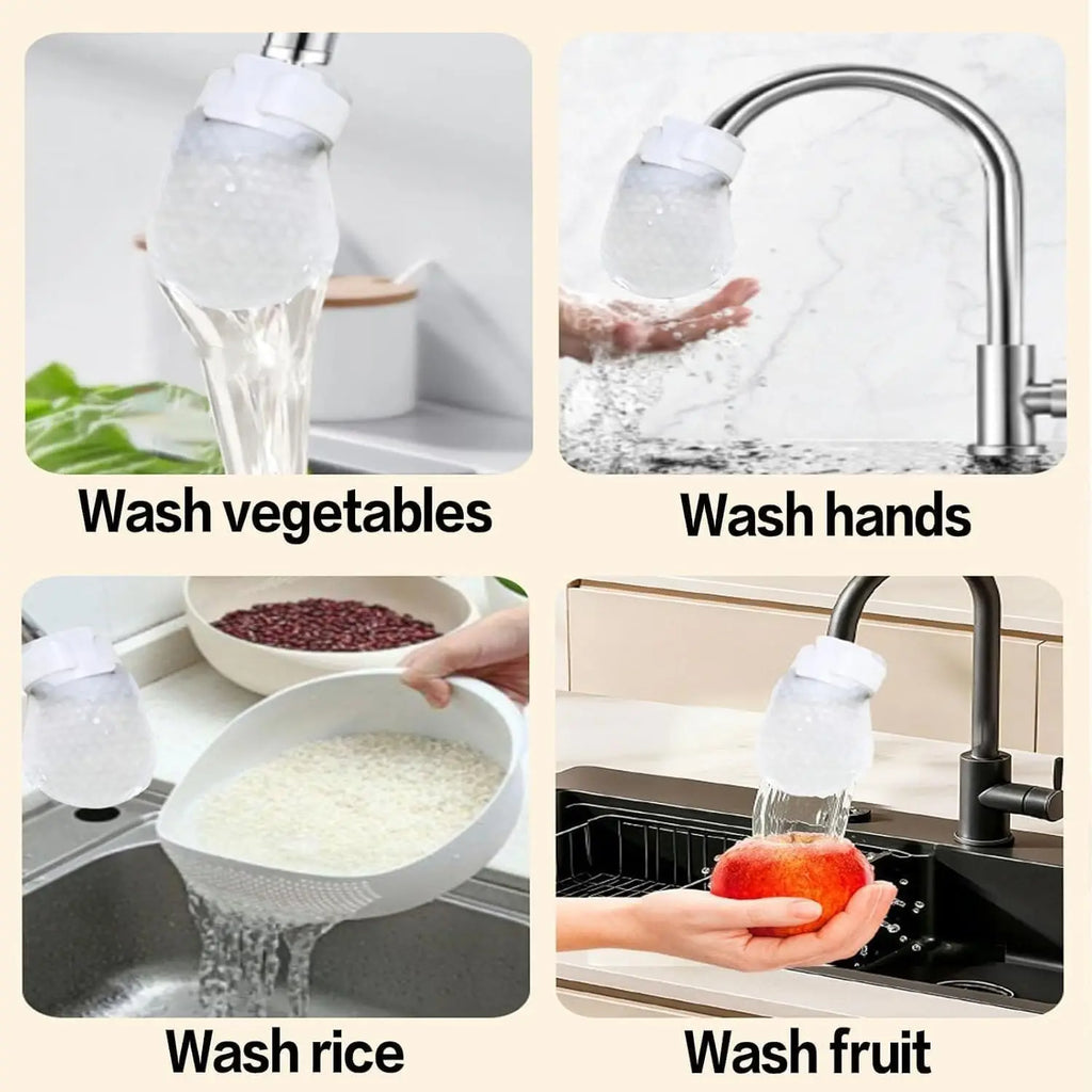 Faucet Filter Cotton – Anti-Splash Tap Water Purifier Faucet Water Filter Babs