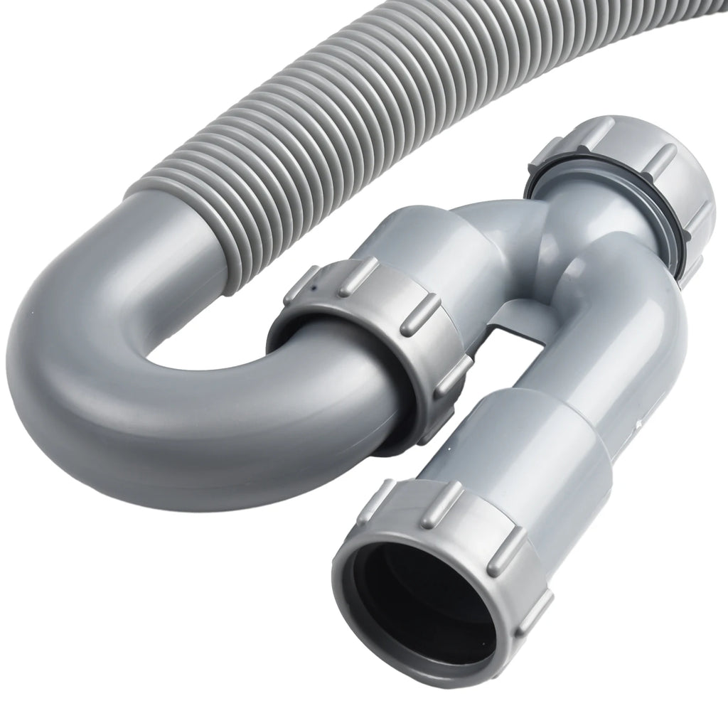 Flexible U-Shaped Drain Pipe for Kitchen & Bathroom Sink Sink Drain Pipe Babs