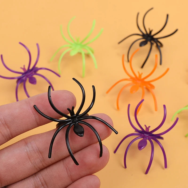 20pcs Mini Spider Rings – Halloween Party Favors for Kids Halloween Party Favors Babs