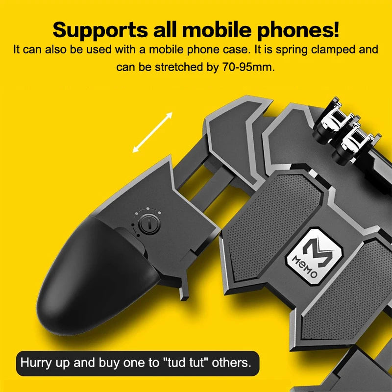 Mobile Gamepad Controller – Phone Joystick Trigger for FPS Games Mobile Game Controller Babs