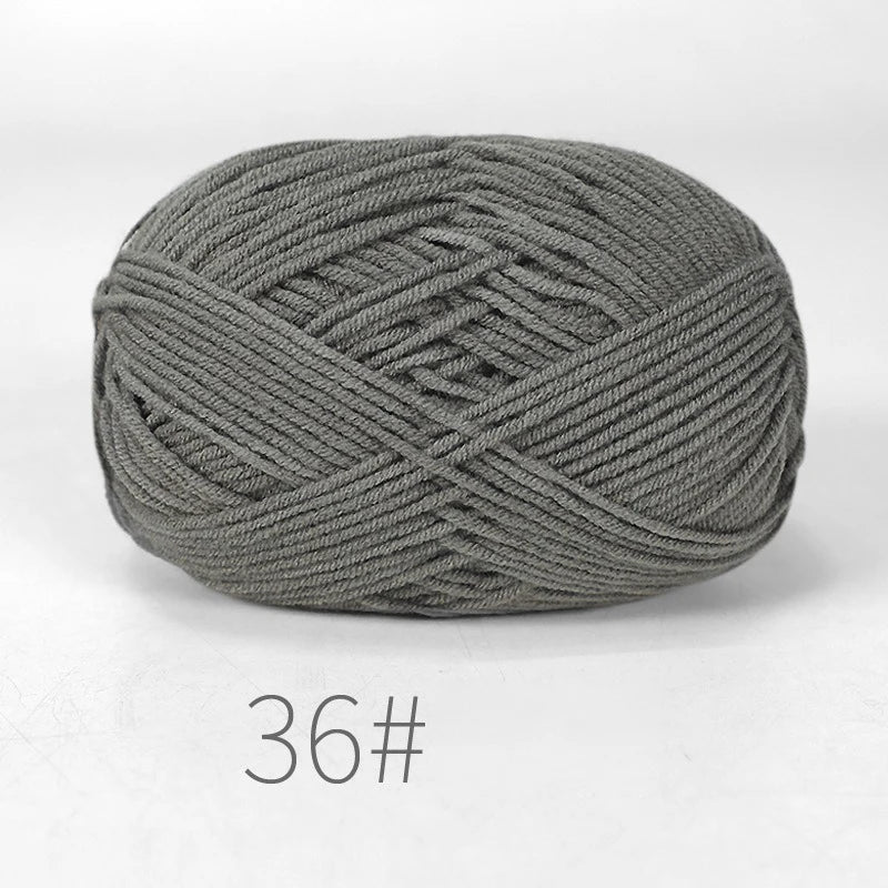 10 Balls 500g Soft Milk Cotton Yarn for Knitting & Crochet