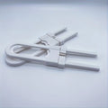 Sliding Cabinet Lock – U-Shape Safety Latch for Cupboard Doors Cabinet Safety Lock Babs 2pcs