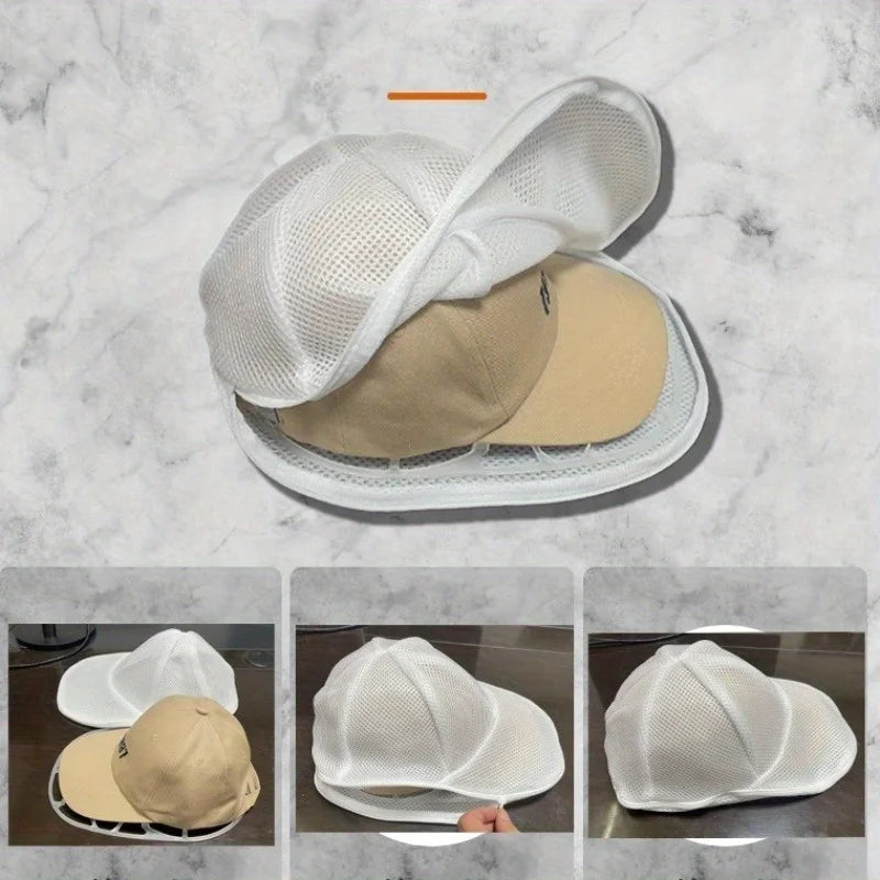 Baseball Cap Washer Bag – Anti-Deformation Hat Cleaner Cap Washer Bag Babs