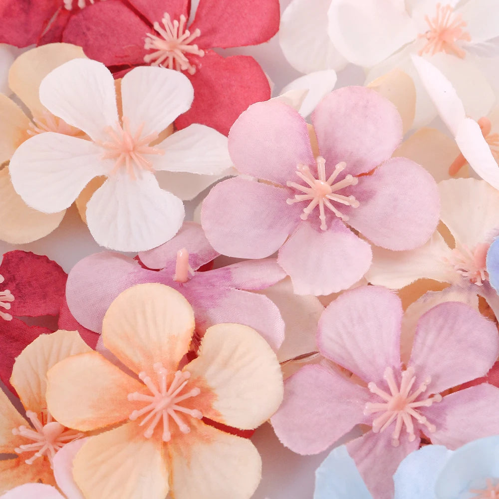 30/50Pcs Silk Daisy Artificial Flower Heads 4cm – DIY Décor Artificial Flower Heads Babs
