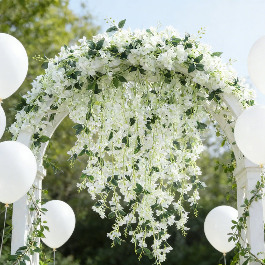 Artificial Plum Flower Vine 180cm – Wedding & Party Décor Artificial Flower Vine Babs