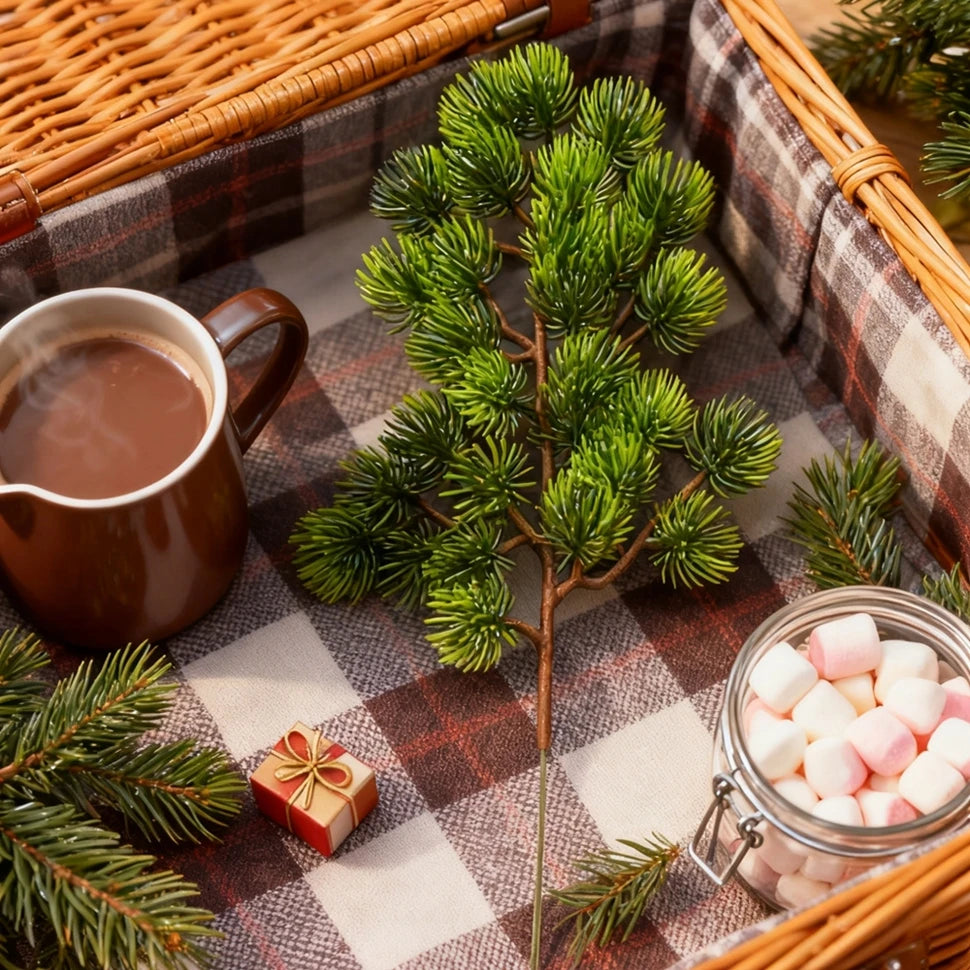Artificial Pine Branches – Christmas, Wedding & DIY Décor Artificial Pine Branches Babs