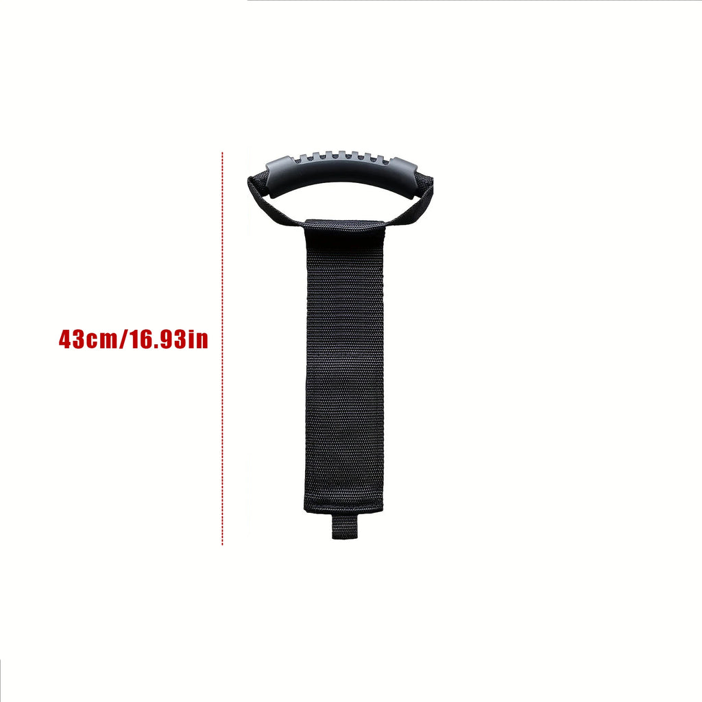 Heavy-Duty Nylon Cord Organizer with Handle – Cable Straps Cord Storage Straps Babs black