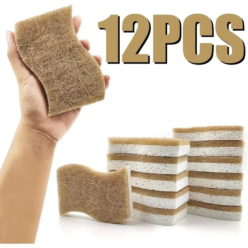 Natural Sisal Cellulose Kitchen Scrub Sponges – Eco-Friendly Kitchen Scrub Sponge Babs