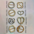 8-Piece Pearl & Rhinestone Brooch Set for Women | Elegant Brooch Pin Set Babs 8pcs mixed color