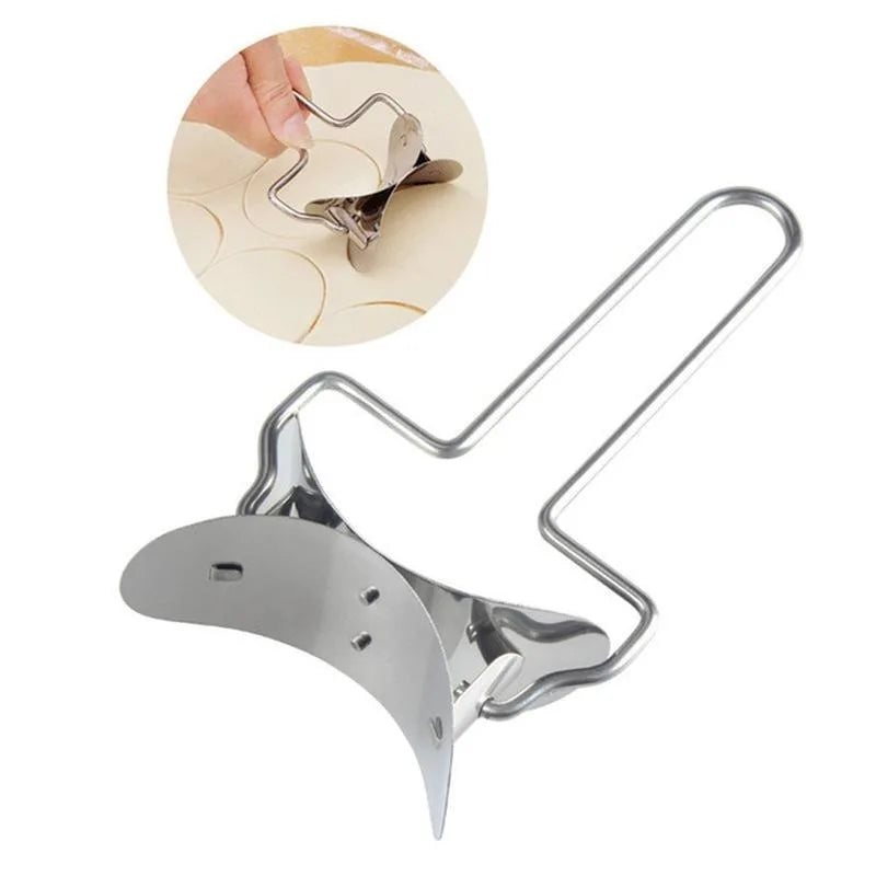 Stainless Steel Dumpling Wrapper Mould Roller & Die Maker Dumpling Wrapper Maker Babs