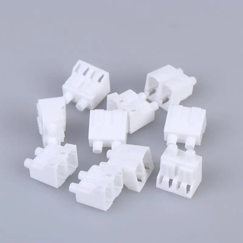LC Duplex Fiber Optic Dust Caps – Anti-Oxidation Port Covers 10/50pc Fiber Optic Dust Caps Babs white 10Pcs