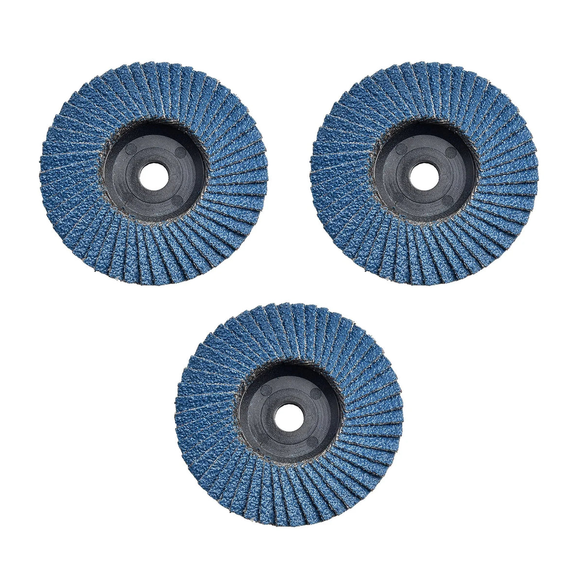 3-Pack 3" Flap Discs 75mm Grinding Wheels for Angle Grinder Abrasive Flap Discs Babs