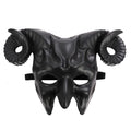 Horror 3D Horn Face Mask – Cosplay & Costume Party Prop Costume Face Mask Babs black