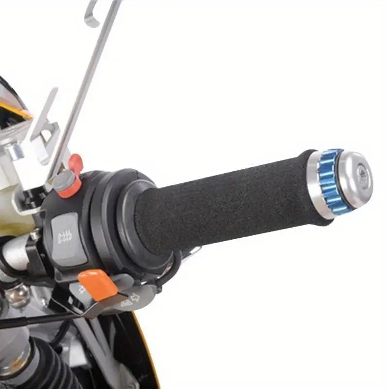 2PCS Motorcycle Handlebar Foam Grip Covers – Anti-Slip & Anti-Vibe Handlebar Grip Covers Babs